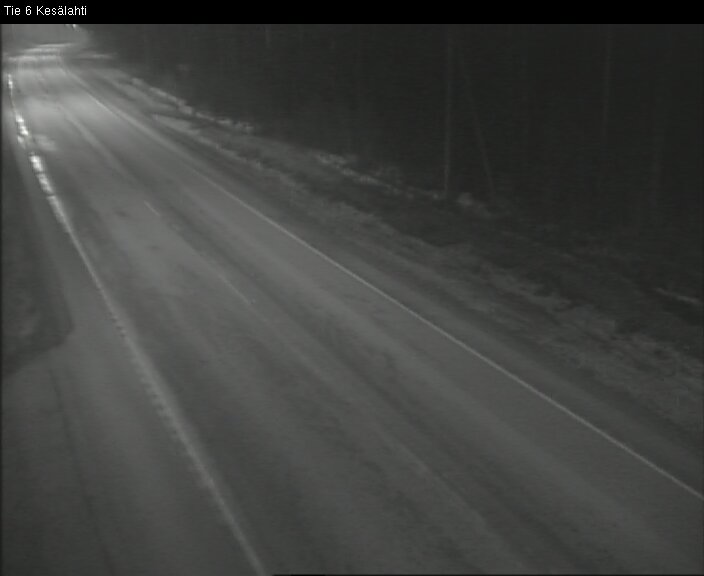 Weather Camera Image Road 6 Kitee, Kesälahti, Kitee, Pohjois-Karjala