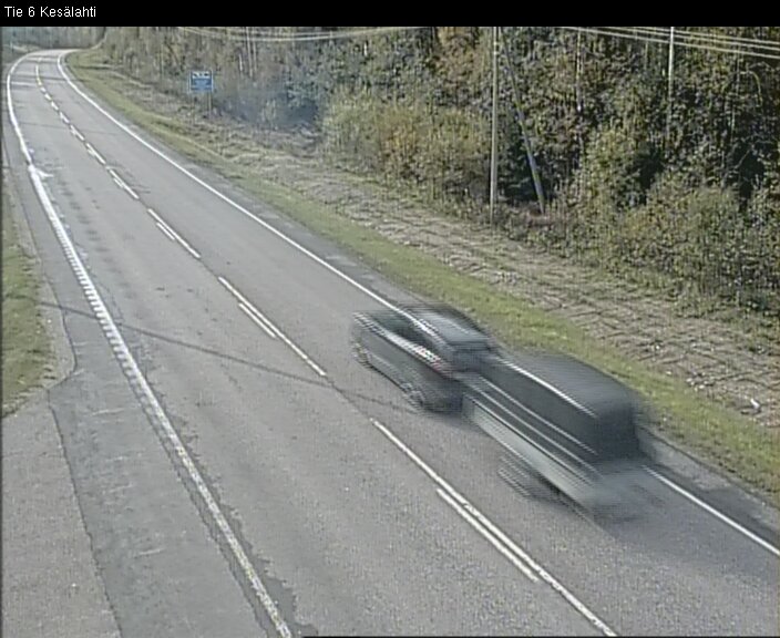 Weather Camera Image Road 6 Kitee, Kesälahti, Kitee, Pohjois-Karjala