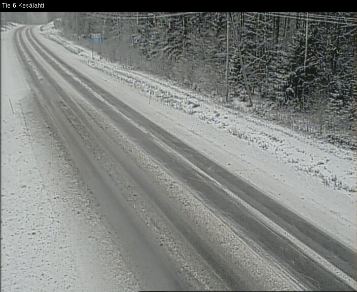 Kelikamerat Kuva Tie 6 Kitee, Kesälahti, Kitee, Pohjois-Karjala