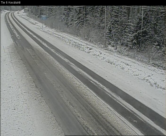 Kelikamerat Kuva Tie 6 Kitee, Kesälahti, Kitee, Pohjois-Karjala