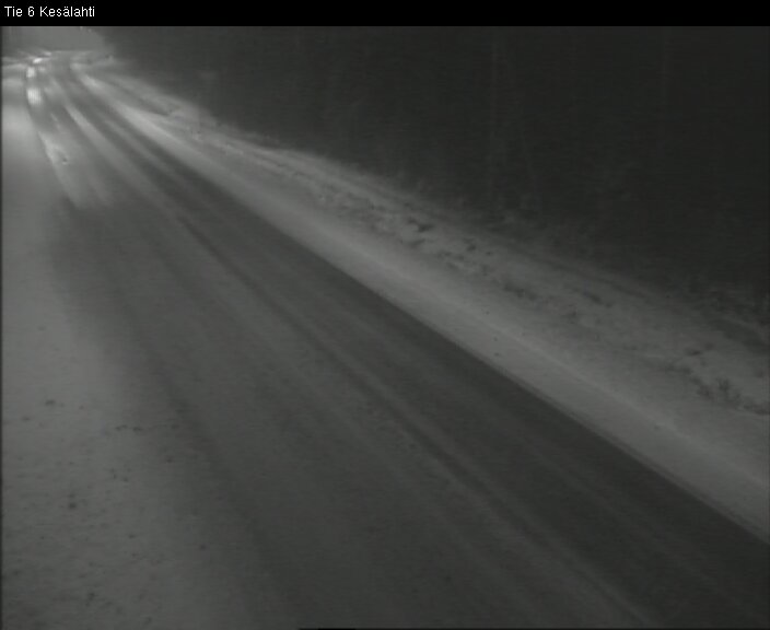 Weather Camera Image Road 6 Kitee, Kesälahti, Kitee, Pohjois-Karjala