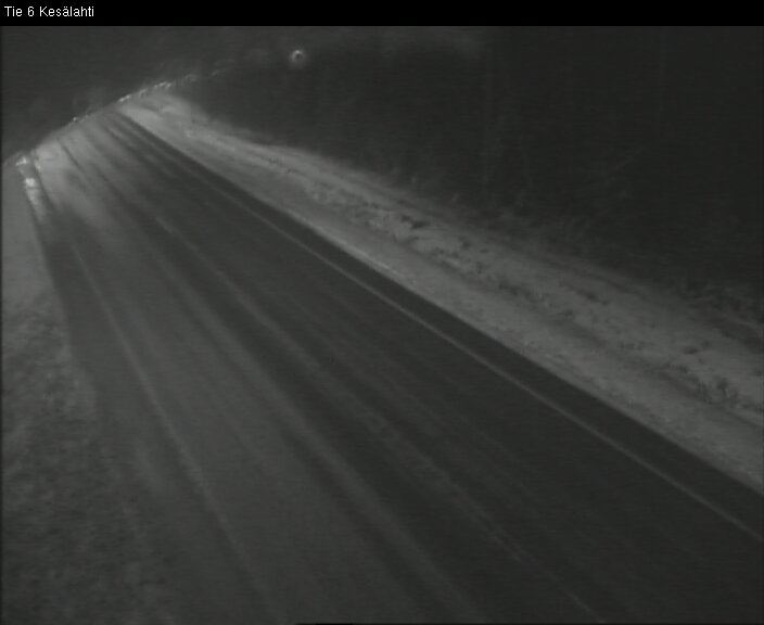 Weather Camera Image Road 6 Kitee, Kesälahti, Kitee, Pohjois-Karjala