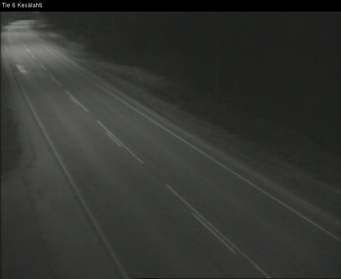 Weather Camera Image Väg 6 Kitee, Kesälax, Kitee, Pohjois-Karjala