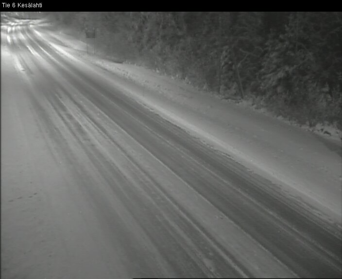 Weather Camera Image Road 6 Kitee, Kesälahti, Kitee, Pohjois-Karjala