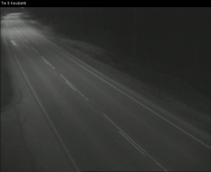 Weather Camera Image Väg 6 Kitee, Kesälax, Kitee, Pohjois-Karjala