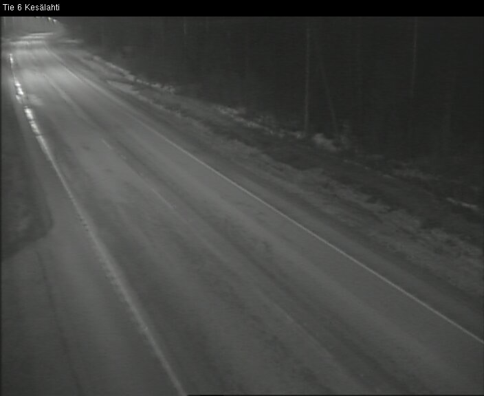 Weather Camera Image Road 6 Kitee, Kesälahti, Kitee, Pohjois-Karjala
