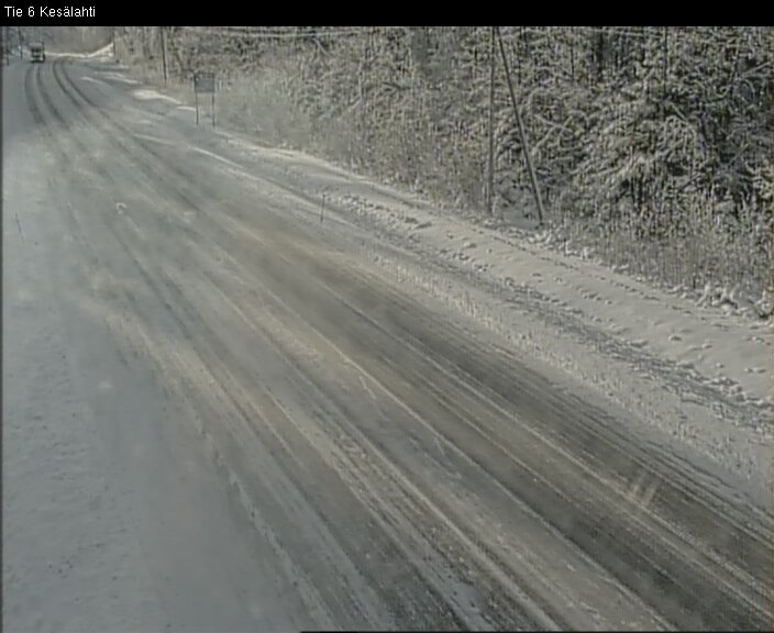 Weather Camera Image Road 6 Kitee, Kesälahti, Kitee, Pohjois-Karjala