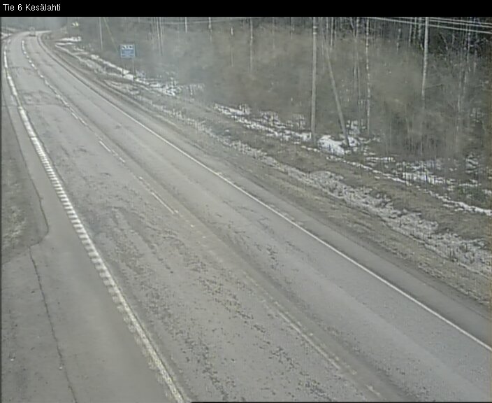 Weather Camera Image Road 6 Kitee, Kesälahti, Kitee, Pohjois-Karjala