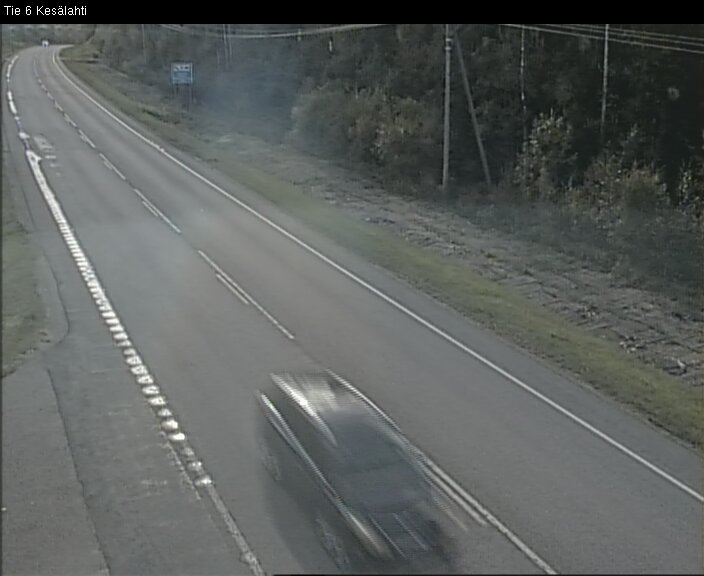 Weather Camera Image Road 6 Kitee, Kesälahti, Kitee, Pohjois-Karjala