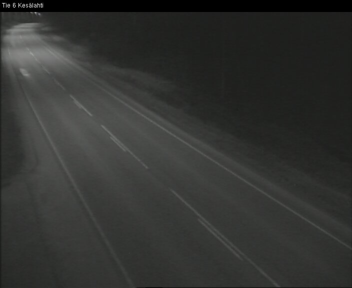 Weather Camera Image Väg 6 Kitee, Kesälax, Kitee, Pohjois-Karjala