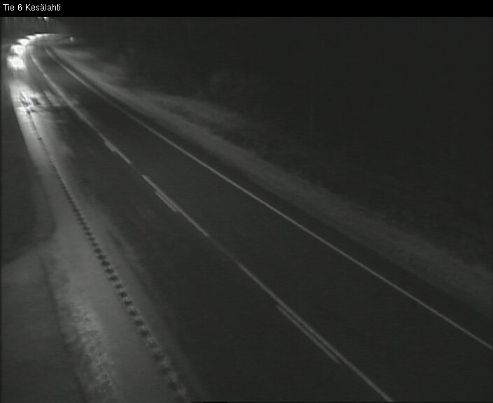Weather Camera Image Väg 6 Kitee, Kesälax, Kitee, Pohjois-Karjala