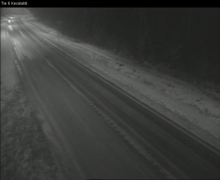 Weather Camera Image Road 6 Kitee, Kesälahti, Kitee, Pohjois-Karjala