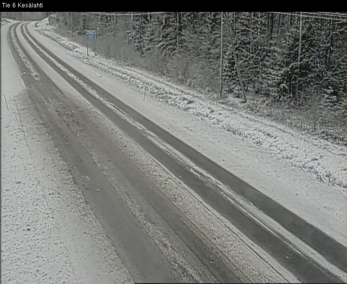 Kelikamerat Kuva Tie 6 Kitee, Kesälahti, Kitee, Pohjois-Karjala