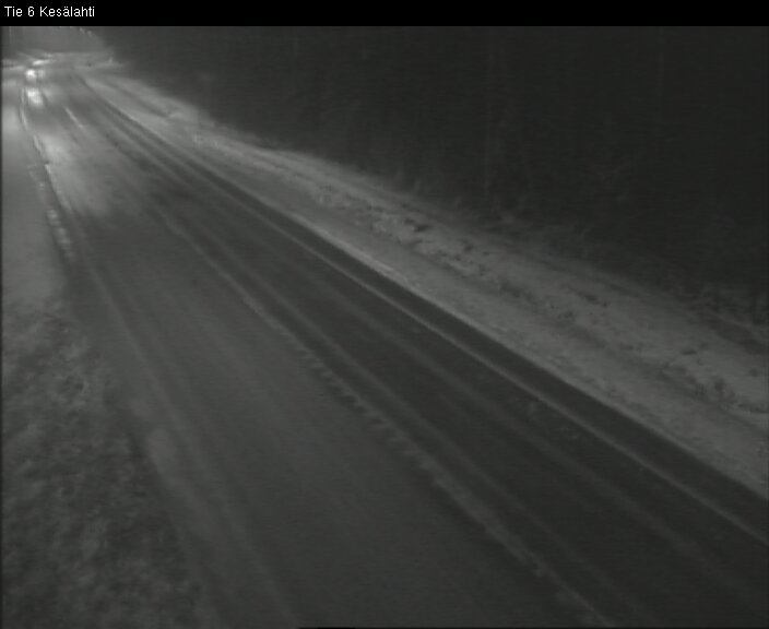 Weather Camera Image Road 6 Kitee, Kesälahti, Kitee, Pohjois-Karjala