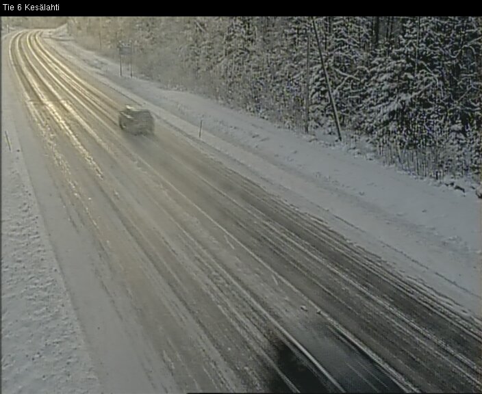 Weather Camera Image Road 6 Kitee, Kesälahti, Kitee, Pohjois-Karjala