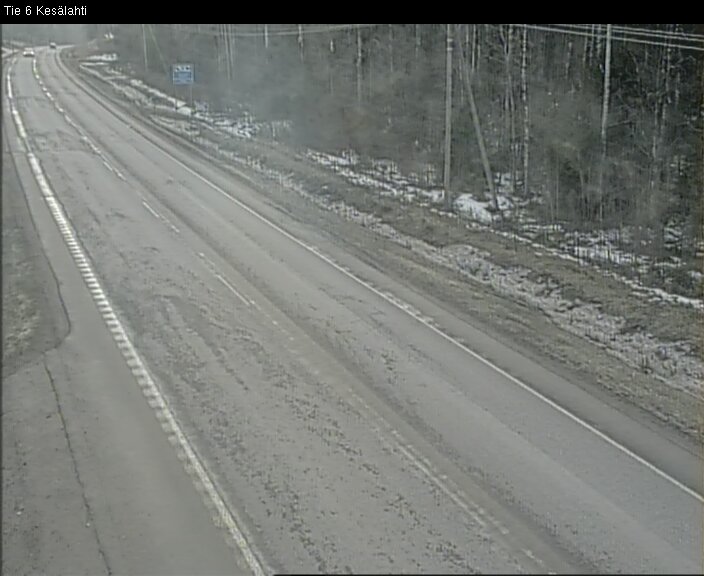 Weather Camera Image Road 6 Kitee, Kesälahti, Kitee, Pohjois-Karjala