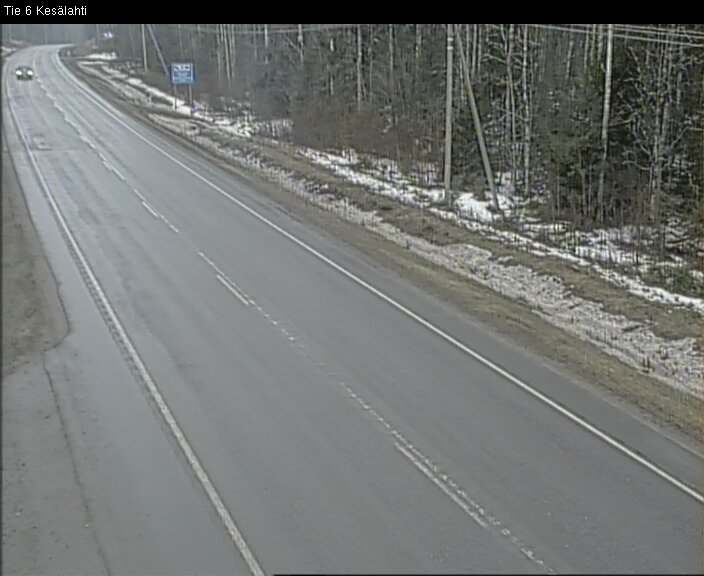 Kelikamerat Kuva Tie 6 Kitee, Kesälahti, Kitee, Pohjois-Karjala