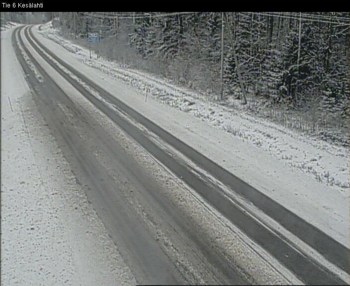 Kelikamerat Kuva Tie 6 Kitee, Kesälahti, Kitee, Pohjois-Karjala