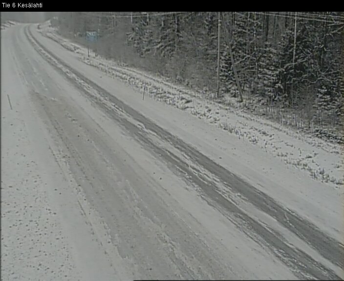 Kelikamerat Kuva Tie 6 Kitee, Kesälahti, Kitee, Pohjois-Karjala