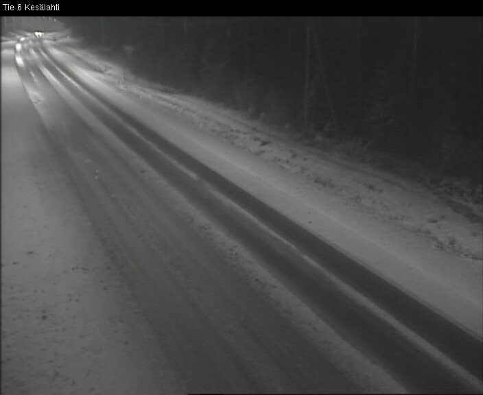Weather Camera Image Road 6 Kitee, Kesälahti, Kitee, Pohjois-Karjala