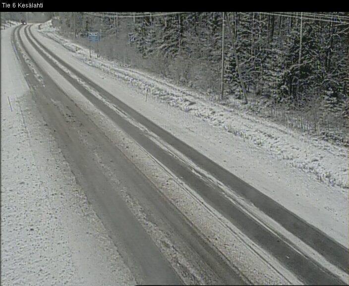 Kelikamerat Kuva Tie 6 Kitee, Kesälahti, Kitee, Pohjois-Karjala