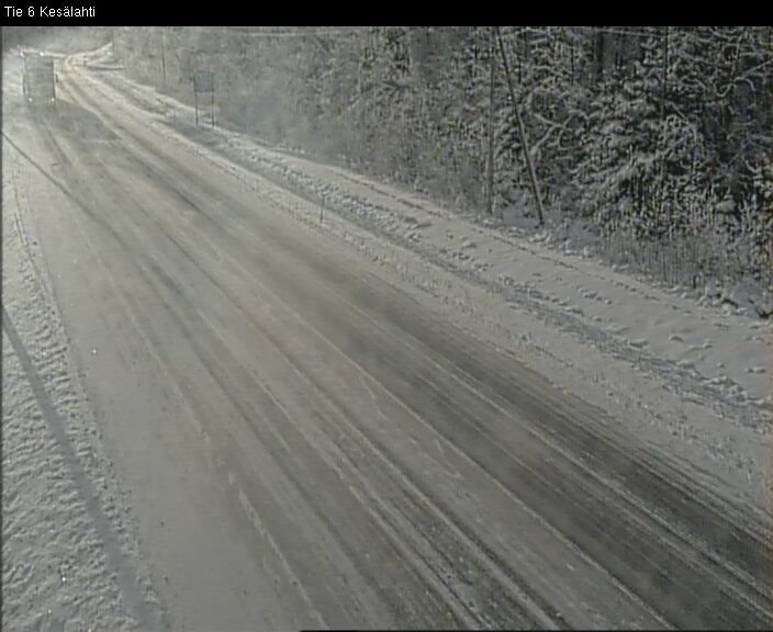 Weather Camera Image Road 6 Kitee, Kesälahti, Kitee, Pohjois-Karjala
