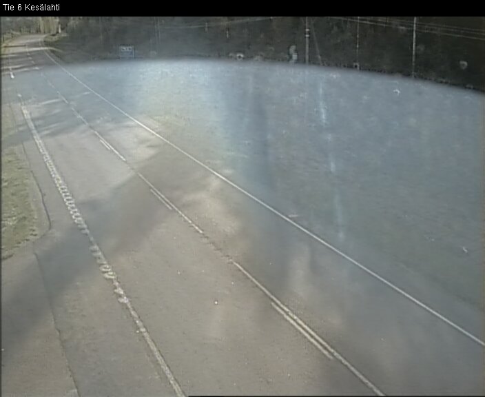 Weather Camera Image Road 6 Kitee, Kesälahti, Kitee, Pohjois-Karjala