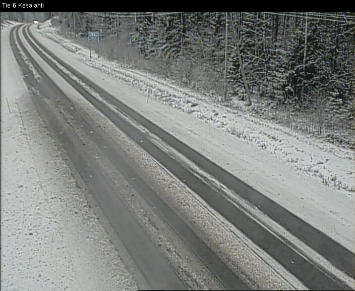 Kelikamerat Kuva Tie 6 Kitee, Kesälahti, Kitee, Pohjois-Karjala