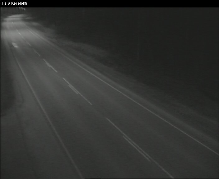 Weather Camera Image Väg 6 Kitee, Kesälax, Kitee, Pohjois-Karjala