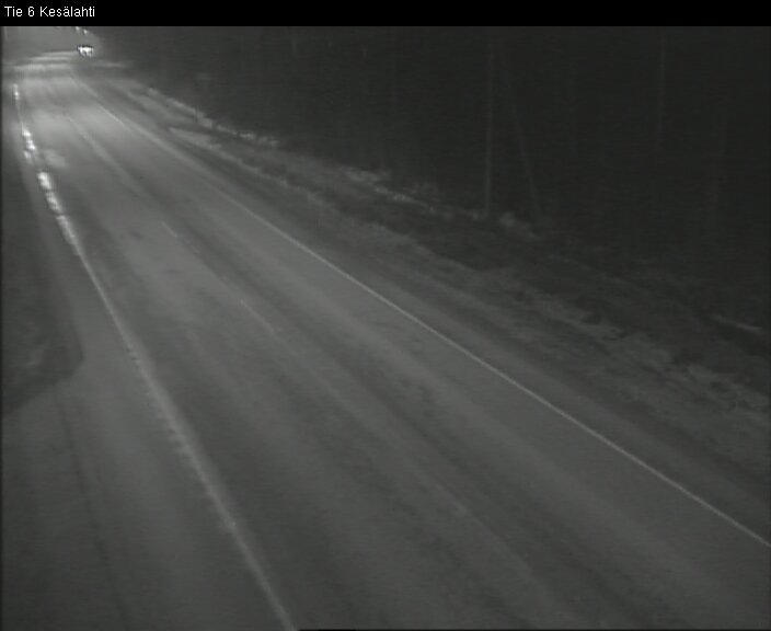 Weather Camera Image Road 6 Kitee, Kesälahti, Kitee, Pohjois-Karjala