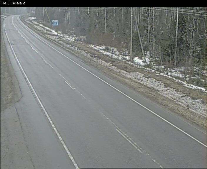 Kelikamerat Kuva Tie 6 Kitee, Kesälahti, Kitee, Pohjois-Karjala