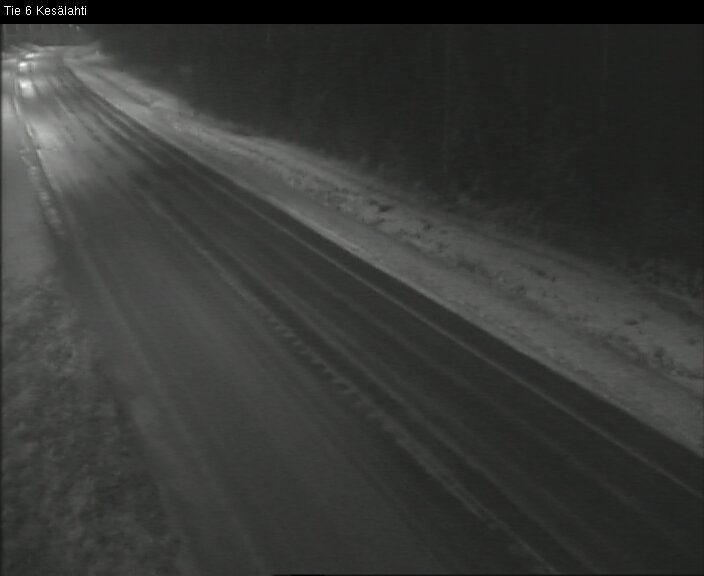 Weather Camera Image Road 6 Kitee, Kesälahti, Kitee, Pohjois-Karjala