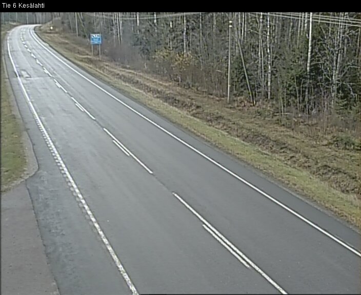 Kelikamerat Kuva Tie 6 Kitee, Kesälahti, Kitee, Pohjois-Karjala