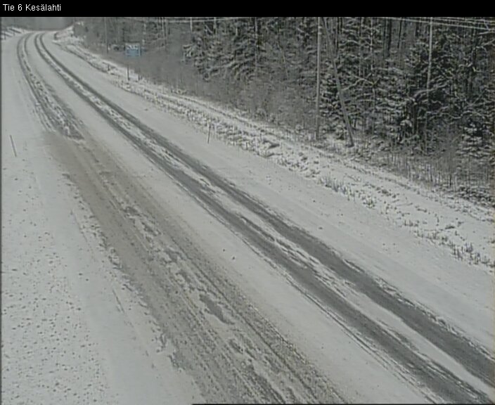 Kelikamerat Kuva Tie 6 Kitee, Kesälahti, Kitee, Pohjois-Karjala