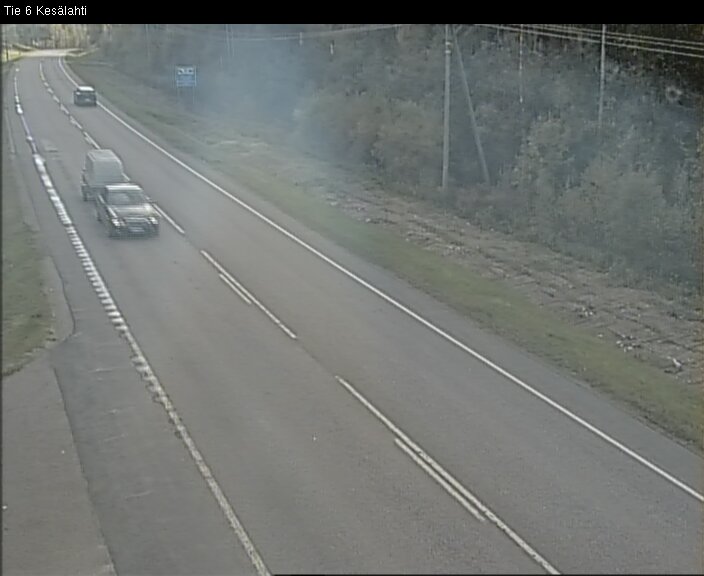 Weather Camera Image Road 6 Kitee, Kesälahti, Kitee, Pohjois-Karjala