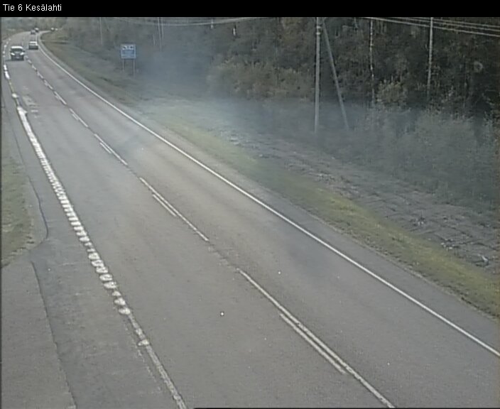 Weather Camera Image Road 6 Kitee, Kesälahti, Kitee, Pohjois-Karjala