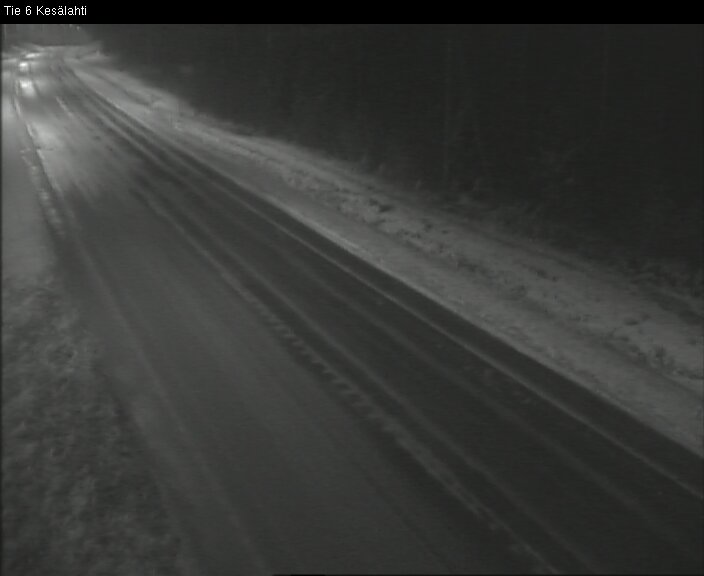 Weather Camera Image Road 6 Kitee, Kesälahti, Kitee, Pohjois-Karjala