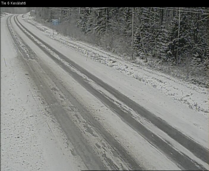 Kelikamerat Kuva Tie 6 Kitee, Kesälahti, Kitee, Pohjois-Karjala