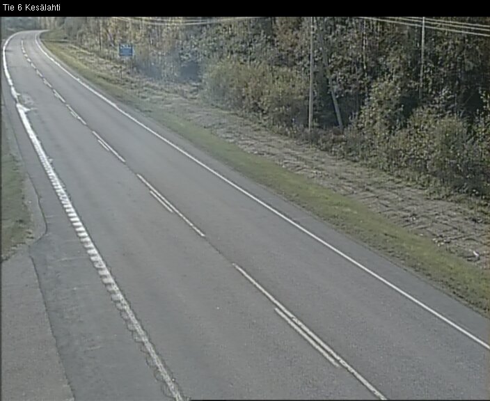 Weather Camera Image Road 6 Kitee, Kesälahti, Kitee, Pohjois-Karjala