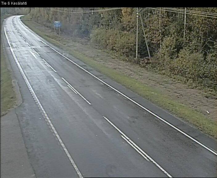 Weather Camera Image Road 6 Kitee, Kesälahti, Kitee, Pohjois-Karjala