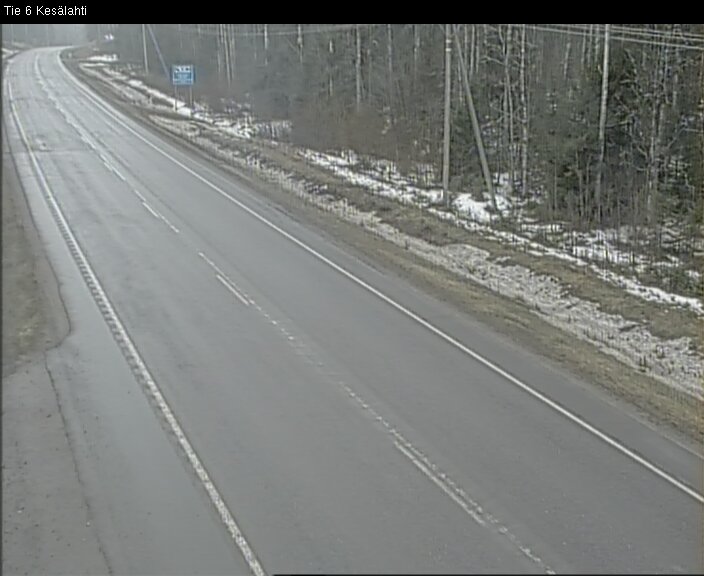 Kelikamerat Kuva Tie 6 Kitee, Kesälahti, Kitee, Pohjois-Karjala