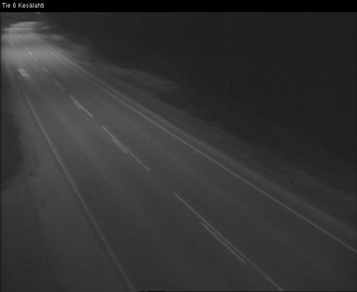Weather Camera Image Väg 6 Kitee, Kesälax, Kitee, Pohjois-Karjala