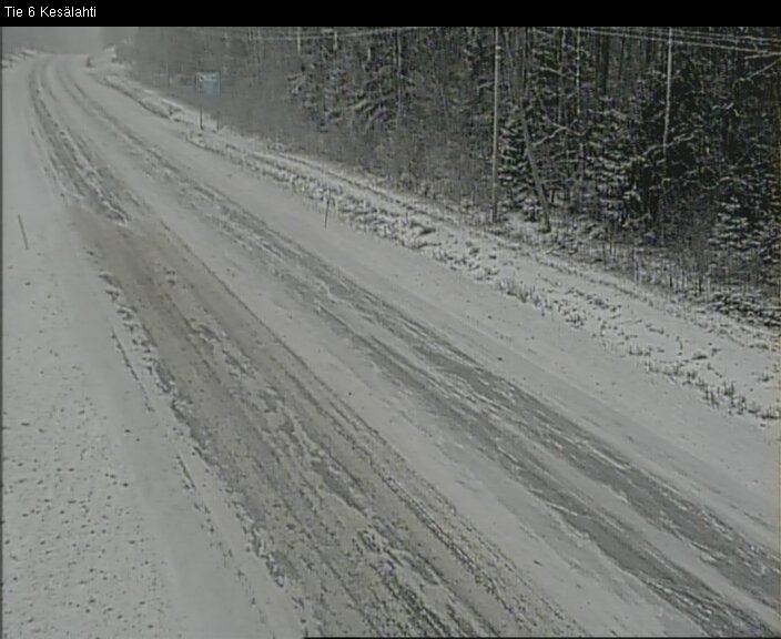 Kelikamerat Kuva Tie 6 Kitee, Kesälahti, Kitee, Pohjois-Karjala