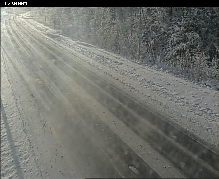 Kelikamerat Kuva Tie 6 Kitee, Kesälahti, Kitee, Pohjois-Karjala