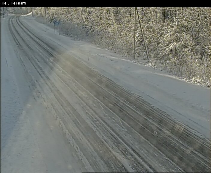 Kelikamerat Kuva Tie 6 Kitee, Kesälahti, Kitee, Pohjois-Karjala