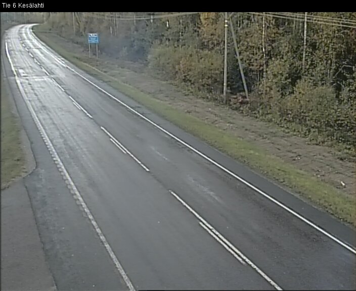Weather Camera Image Road 6 Kitee, Kesälahti, Kitee, Pohjois-Karjala