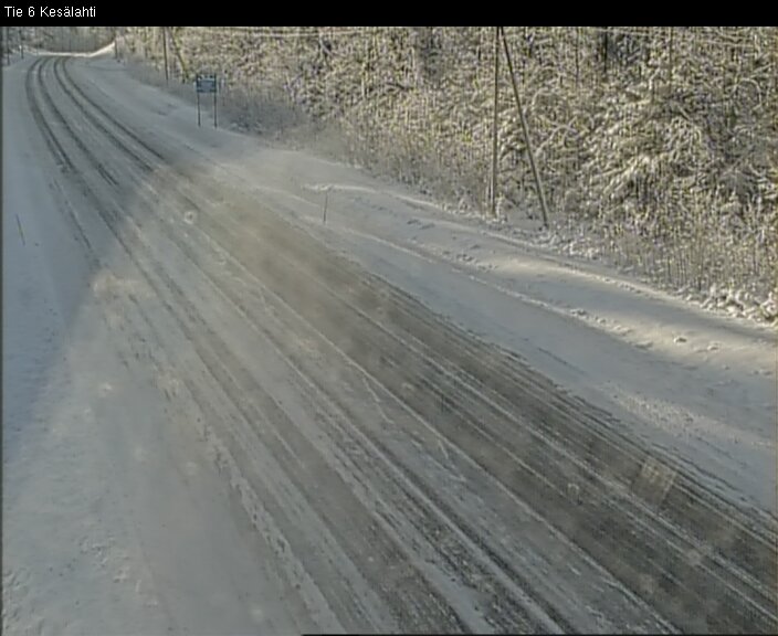 Kelikamerat Kuva Tie 6 Kitee, Kesälahti, Kitee, Pohjois-Karjala