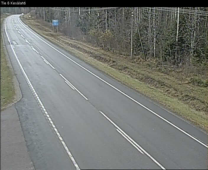 Kelikamerat Kuva Tie 6 Kitee, Kesälahti, Kitee, Pohjois-Karjala