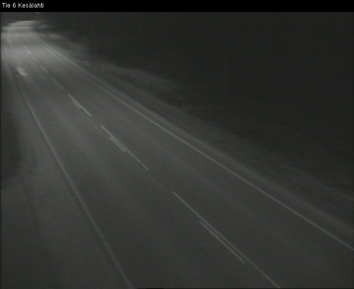 Weather Camera Image Väg 6 Kitee, Kesälax, Kitee, Pohjois-Karjala