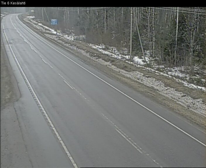 Kelikamerat Kuva Tie 6 Kitee, Kesälahti, Kitee, Pohjois-Karjala